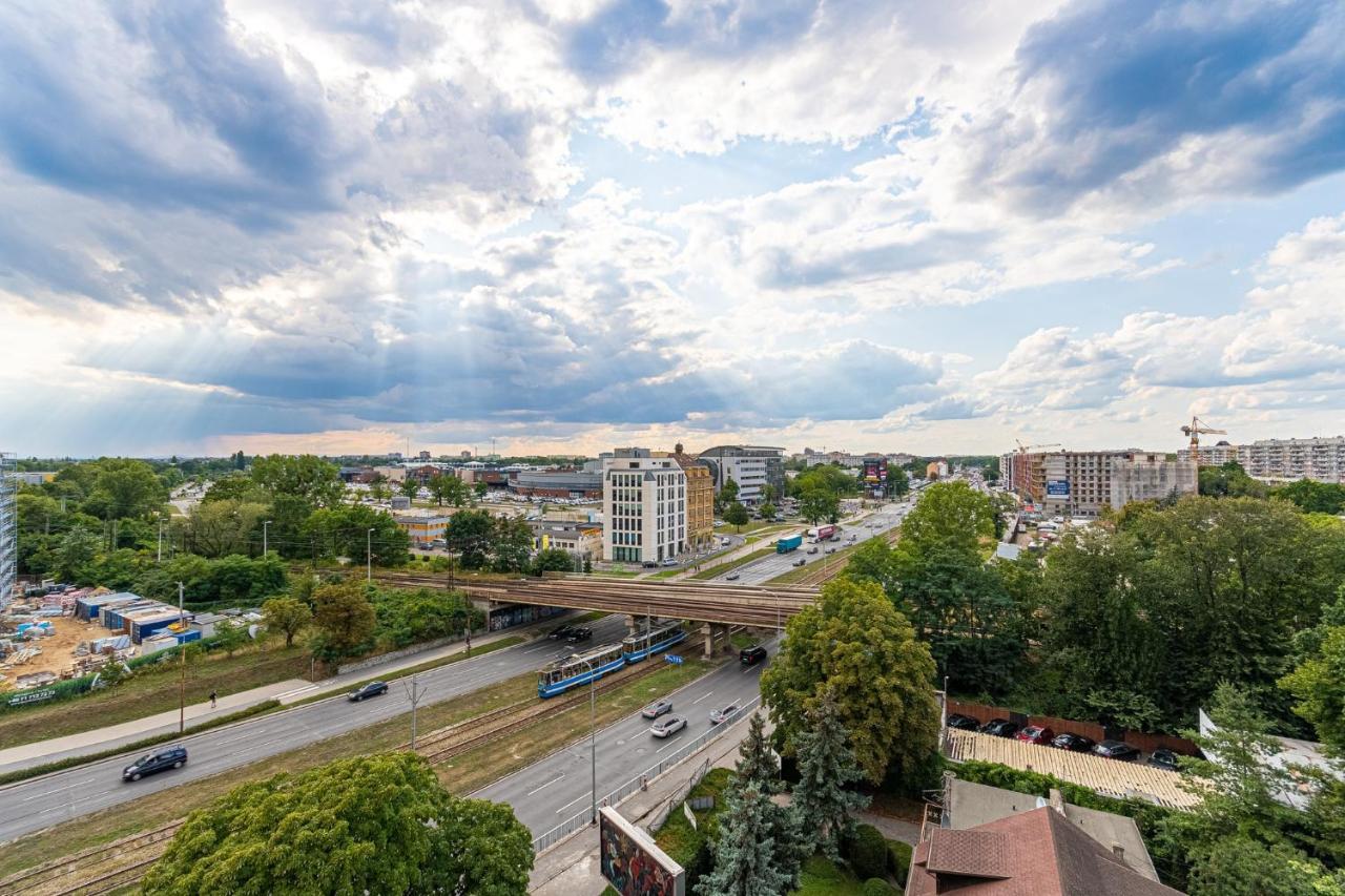 Apartament Piekny Widok, 15Min Od Rynku, Netflix, Garaz Free Wrocław Exteriör bild